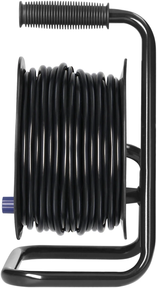 Orno Przedłużacz Prailginimo laido ritė, 4 lizdai 2P+Z, PVC kabelis H05VV-F 3x1,5mm2, 50m, šiluminė apsauga, srovės kelio sklendės