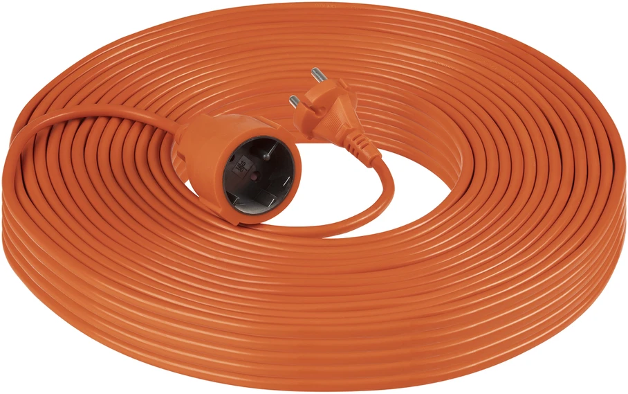 Orno Przedłużacz Vieno lizdo sodo prailgintuvas, PVC, H05VV-F 2x1,5mm², 50m ilgio