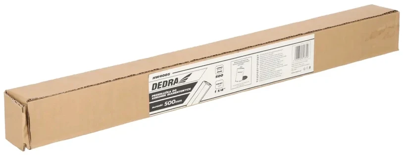 Grąžtas Dedra Deimantiniu grimo karunu ilgintuvas 500 mm sriegis 1 14