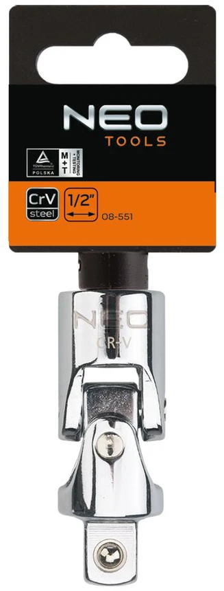 Przegub Universalus Vyris NEO 08-551 1/2", CrV Plienas, DIN3123