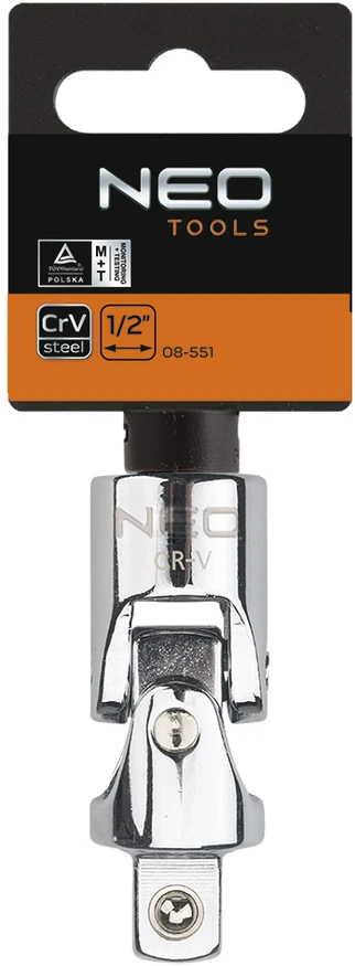 Przegub Universalus Vyris NEO 08-551 1/2", CrV Plienas, DIN3123