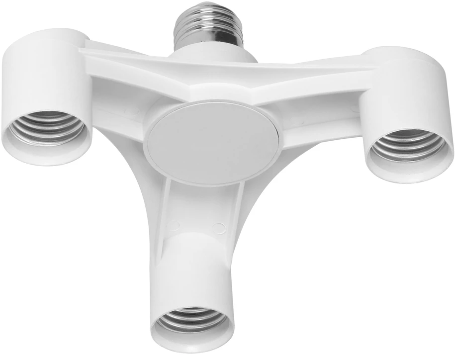 Orno Przejściówka E27/3xE27 šviesos šaltinio adapteris, platus