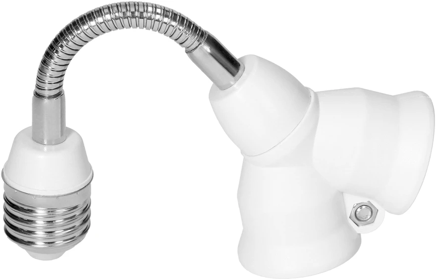 Orno Przejsciowkaprzeduzacz Adapteris / prailgintuvas E27 / 2xE27 šviesos šaltiniui