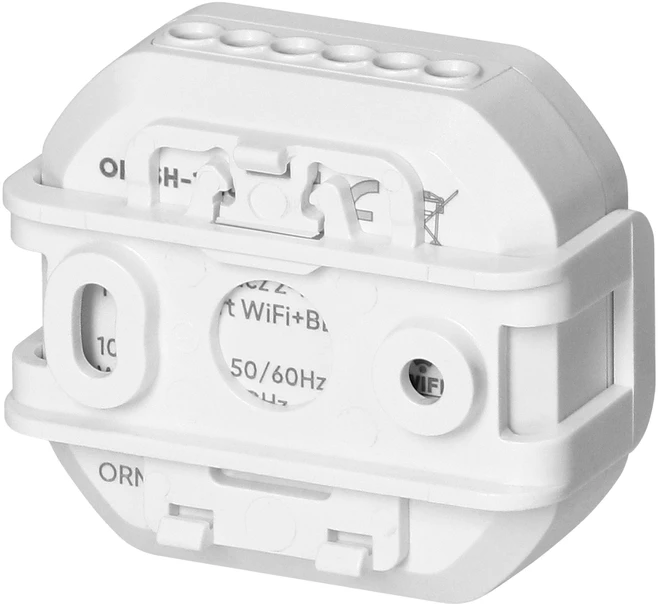Orno Przekażnik 2 kanalų įleidžiamoji relė su „Tuya Smart Wi-Fi“ ir BLE šviesos reguliatoriumi