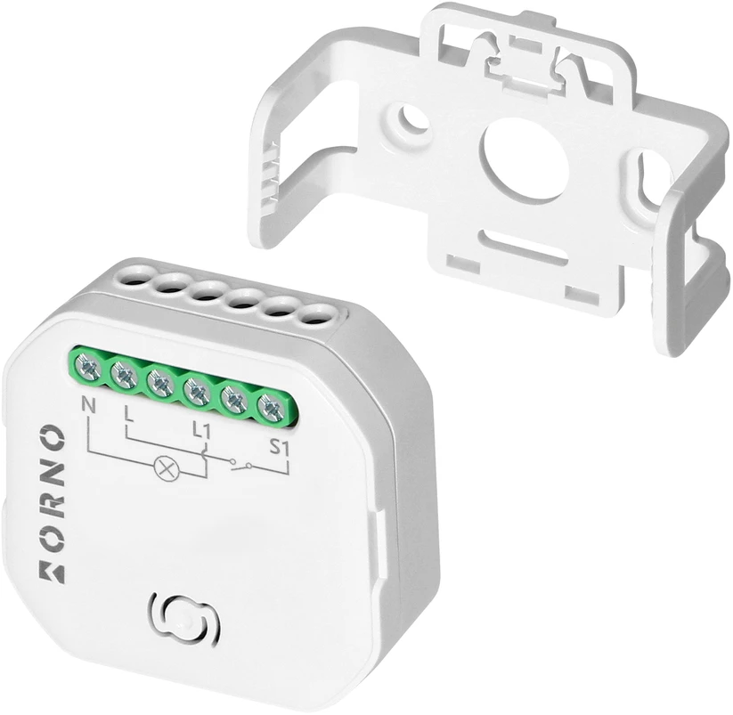 Orno Przekażnik „Tuya Smart Wi-Fi+BLE“ 1 kanalo sieninė relė