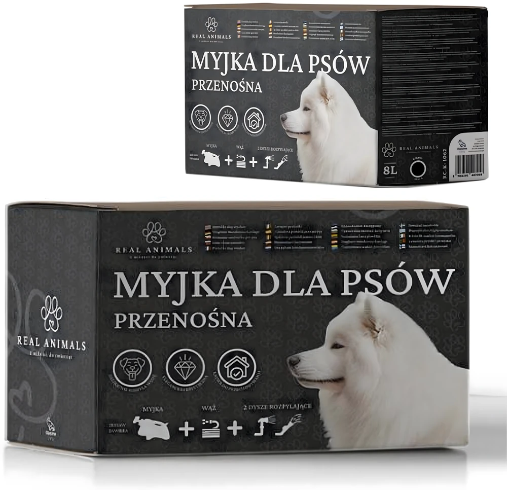 Przenośna Nešiojamas šunų, kačių, gyvūnų plovimo ir masažuoklio vonios šepetys, rankinis, 8 l