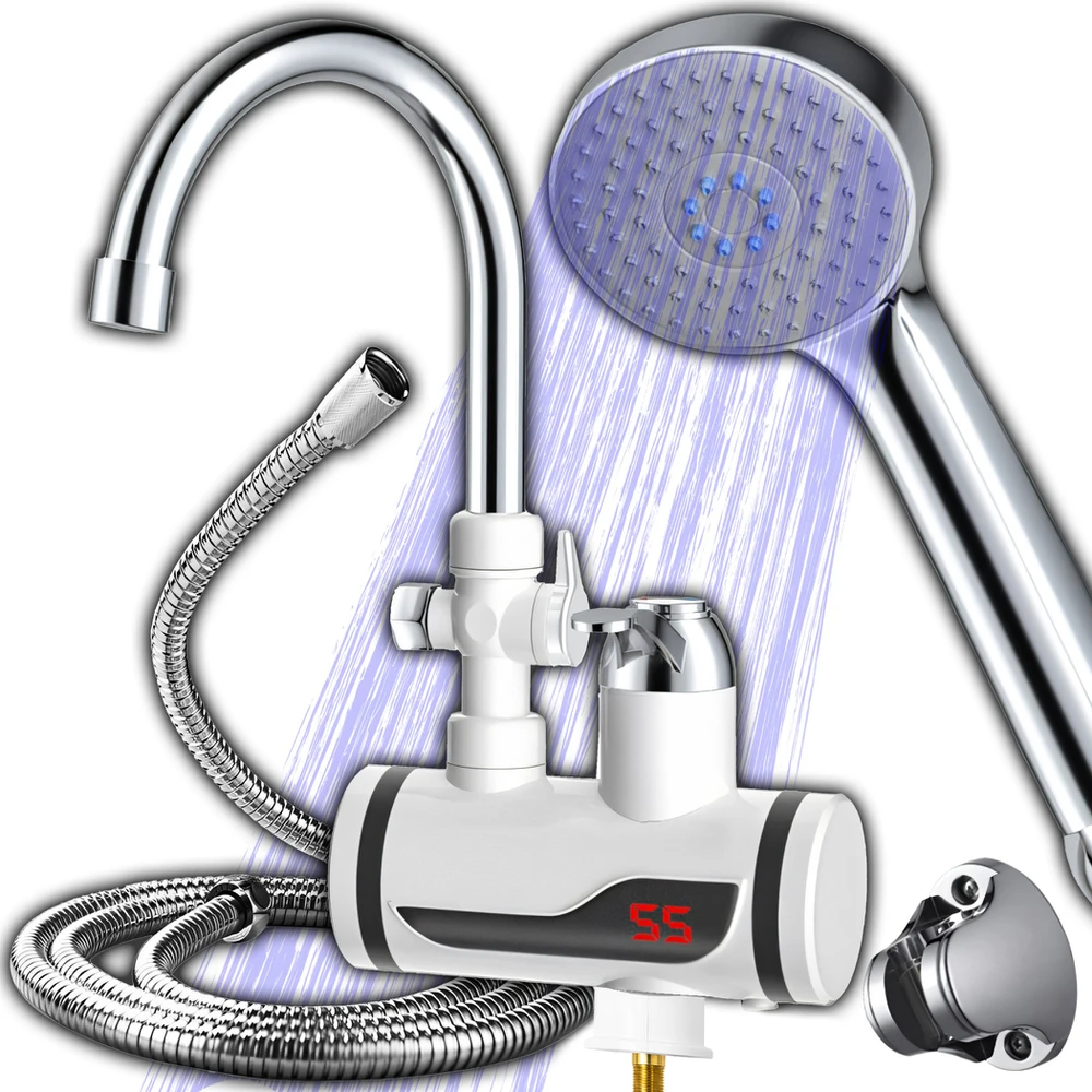 Przepływowy Elektrinis momentinis vandens šildytuvas AquaFlow, 3000 W