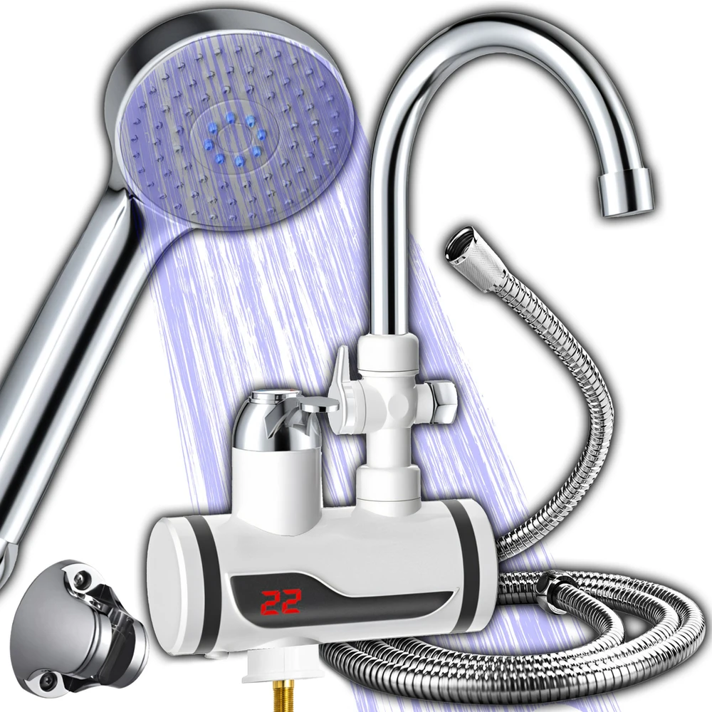 Przepływowy Elektrinis momentinis vandens šildytuvas AquaFlow, 3000 W