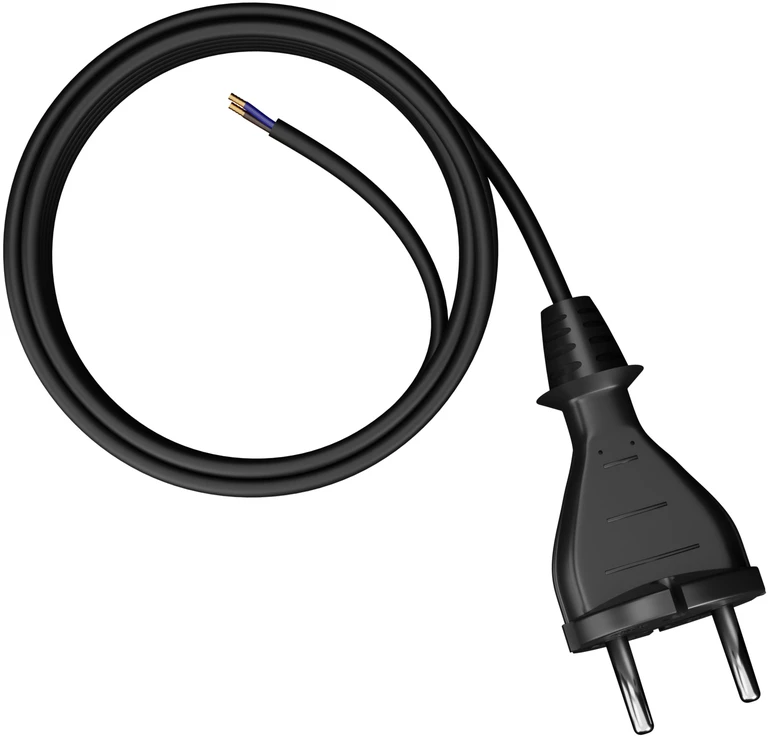 Przewód, Guminis kabelis H05RR-F OW 2x1mm2 300/500V 5m