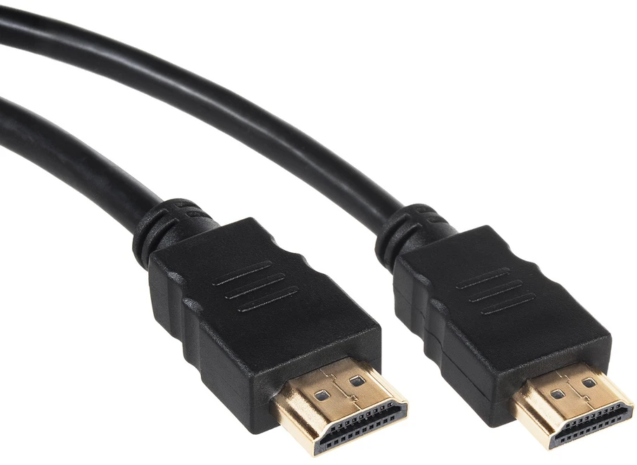 Przewód, HDMI-HDMI v1.4 „Maclean“ kabelis, auksinis eterneto kabelis, 30AWG, 1,8 m, MCTV-524