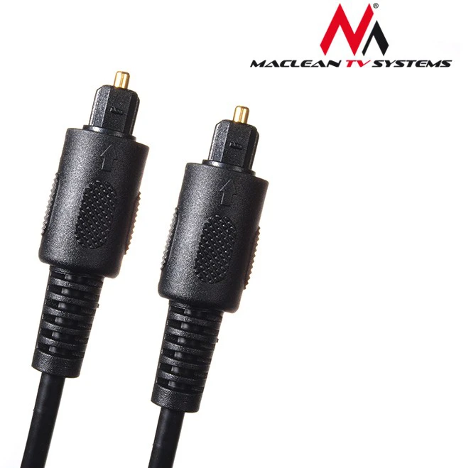 MACLEAN MCTV-639 Maclean MCTV-639 Optinio pluošto kabelis Toslink T-T 1m