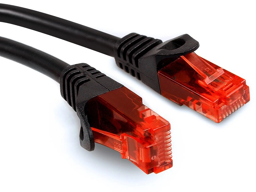 MACLEAN MCTV-742 Maclean MCTV-742 Patchcord UTP cat6 Kabelio kištukas-kištukas 3m juodas
