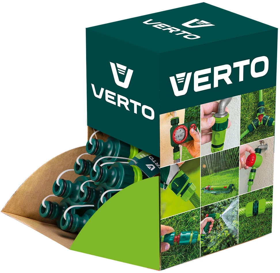 Przyłącze Čiaupo jungtis 1/2"-3/4", 30 vnt., dėžutėje su pakuote