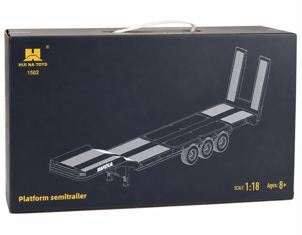 Huina Platforminė priekaba 1:18
