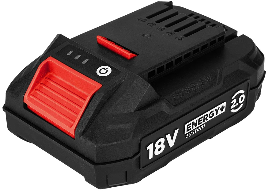 Graphite Przyssawka „Energy+“ 18 V plytelių siurbtukas + 2 Ah akumuliatorius + įkroviklis
