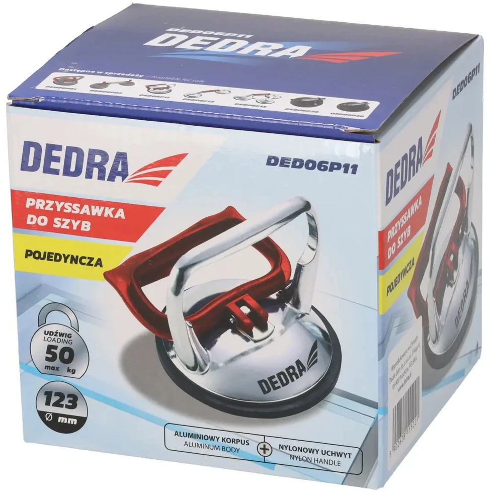 Aliuminis kėliklis/pritraukėjas Dedra DED06P11, 123 mm