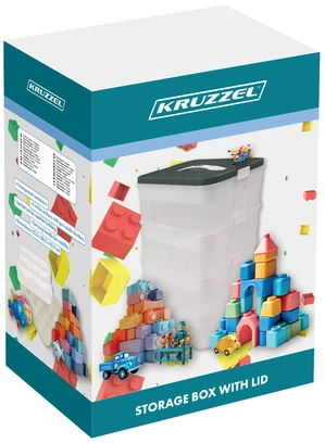 Block box - 3 levels Kruzzel 25757