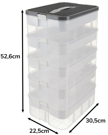 Dėlionė Block box - 5 levels Kruzzel 25759