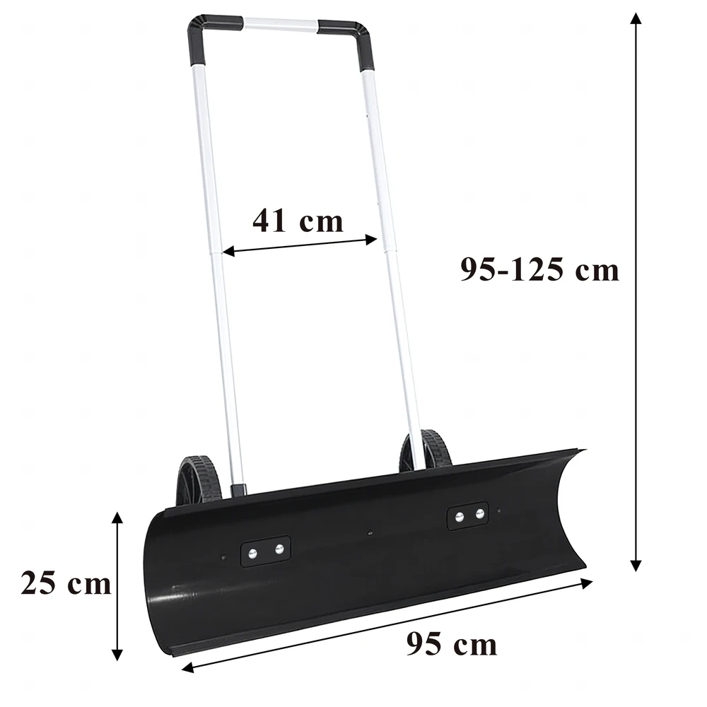 Pług Sniego valytuvas, sniego kastuvas, sniego valytuvas, grandiklis, sniego valytuvas ant ratų, 95 cm