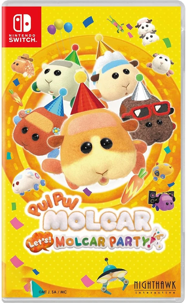 PUI PUI Molcar Let's! Molcar vakarėlis! - Nintendo Switch