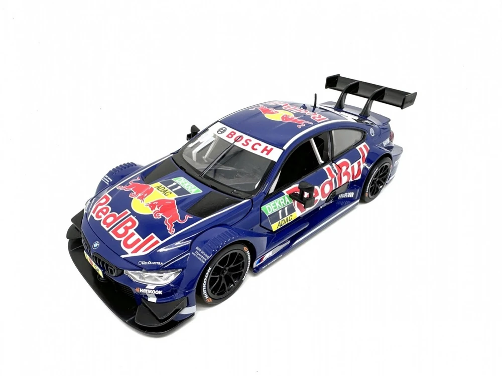 „Pulio Auto MSZ 1/24 BMW M4 DTM Raudona Bull – šviesa ir garsas“