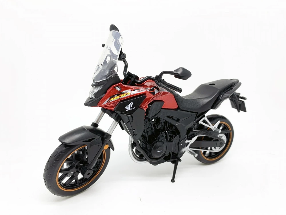 Pulio Msz motociklas 1/12 Honda CB400X raudonas