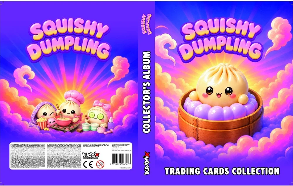 Pulio Squishy dumpling album do kolekcjonowania