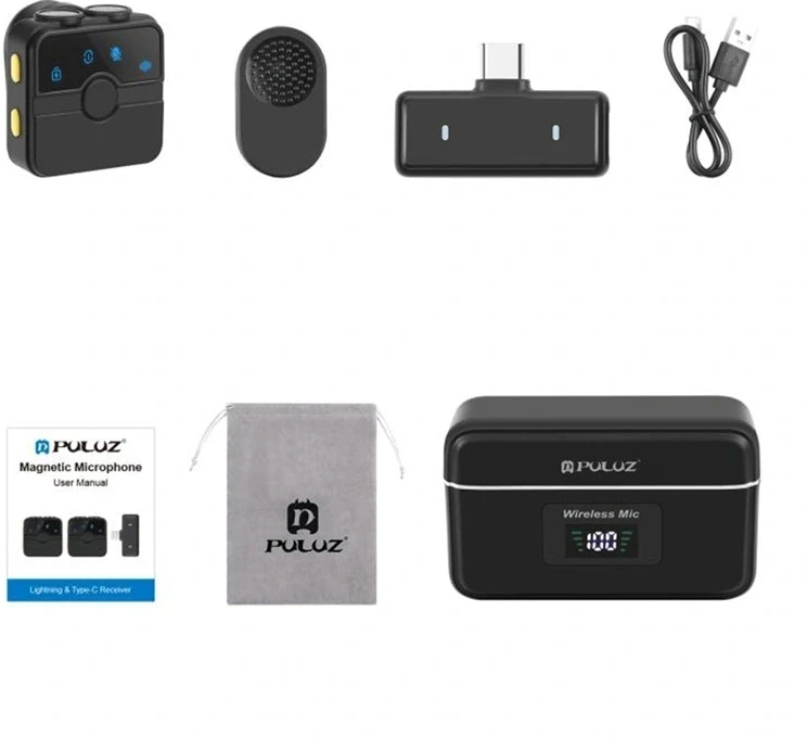 Puluz SmartLink WS300 prisegamas mikrofonas