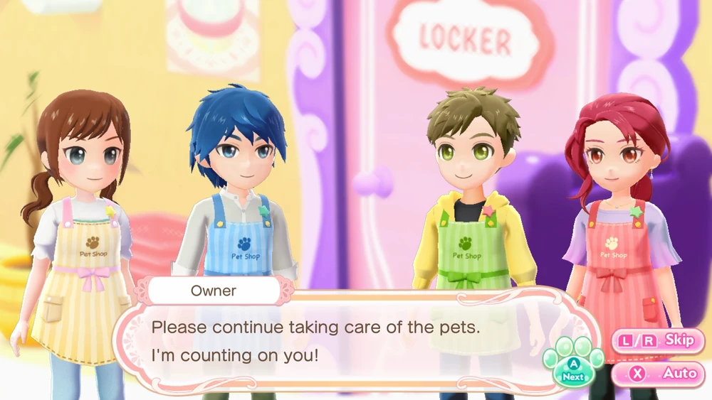 Pups „Puns & Purrs“ naminių gyvūnėlių parduotuvė – „Nintendo Switch“