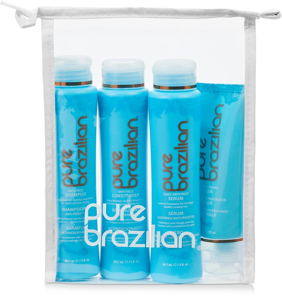 „Pure Brazillian“ – namų priežiūros rinkinys – 4 dalių – 4 x 60 ml