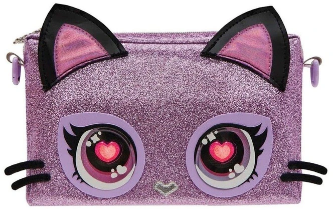 PURSE PETS Interaktyvi blizgi rankinė - Katytė