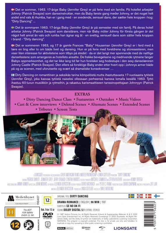 „Purvini šokiai“ (1987 m.) DVD