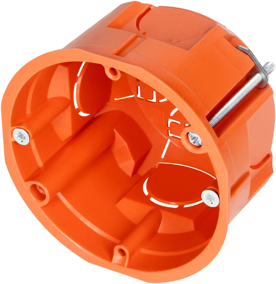 Puszka 60 mm įleidžiamoji dėžutė gipso kartono plokštėms