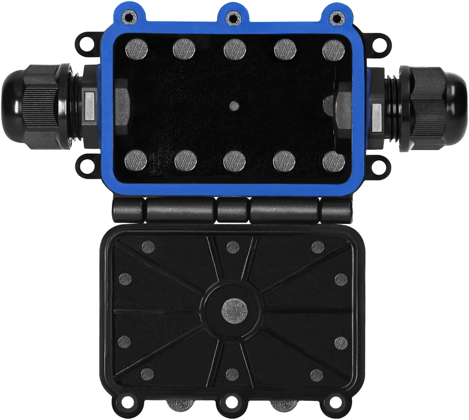 Orno Puszka Dėžutė be jungties HD IP68, 0,75–4,0 mm?, 2 M20 jungtys