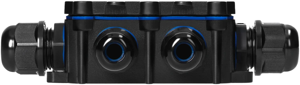 Orno Puszka Dėžutė be tvirtinimo HD IP68, 0,75–4,0 mm?, 2 M20 jungtys, 4 M16 jungtys