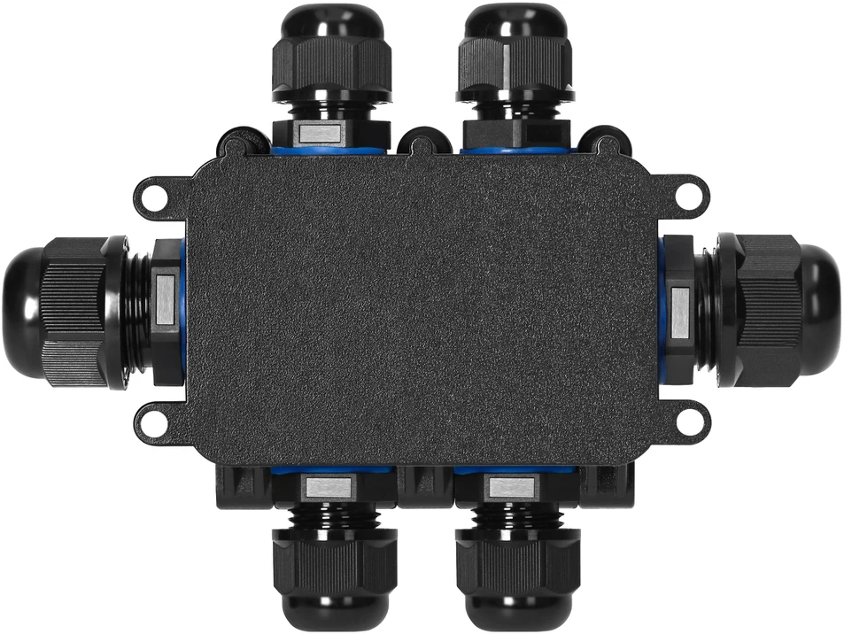 Orno Puszka Dėžutė be tvirtinimo HD IP68, 0,75–4,0 mm?, 2 M20 jungtys, 4 M16 jungtys