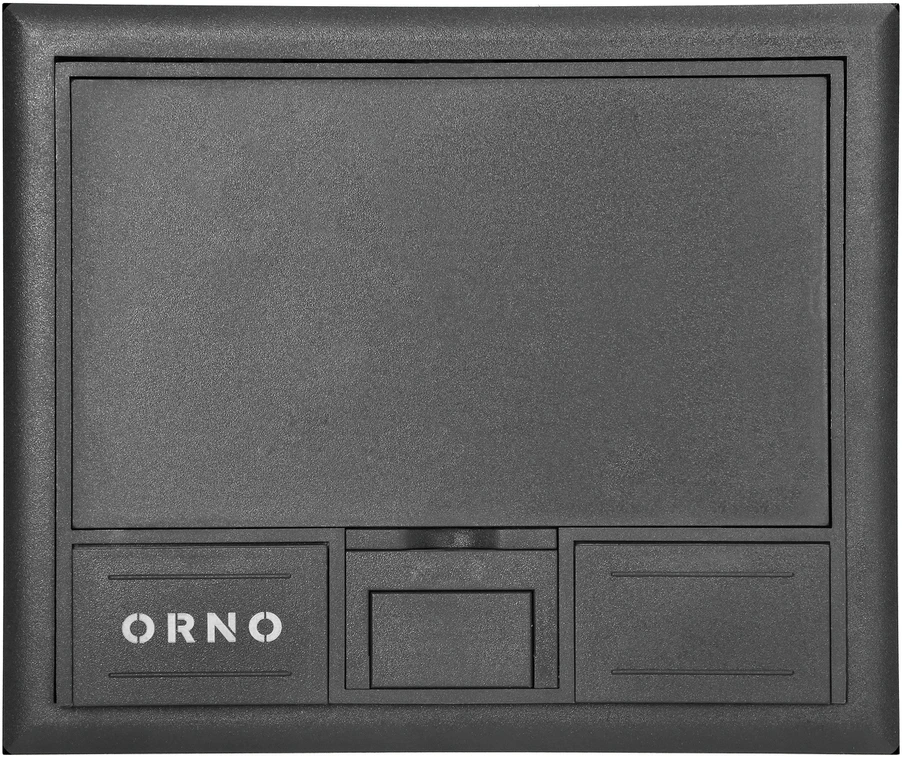 Orno Puszka Grindų dėžutė moduliniams lizdams 4 x 45x45 mm arba 8 x 22,5x45 mm, dangtelis: plastikinis, juodas