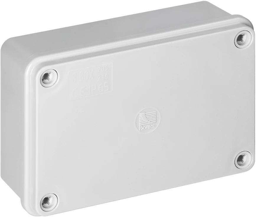 Puszka Hermetiška dėžutė 120x80x50, be sandariklių, pilka, be halogenų, IP65
