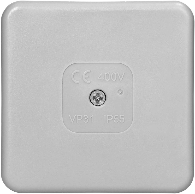 Orno Puszka PRO skirstomoji dėžutė, IP55, 400V, 12 įėjimų, 85x85x37mm, pilka