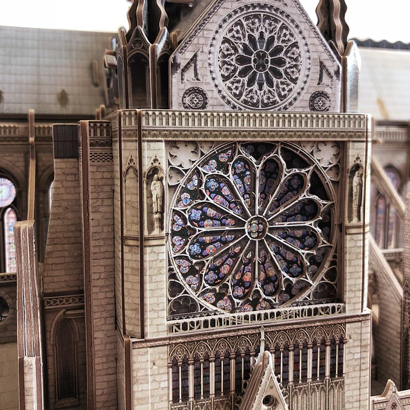 CUBICFUN 3D dėlionė „Noterdamo katedra“