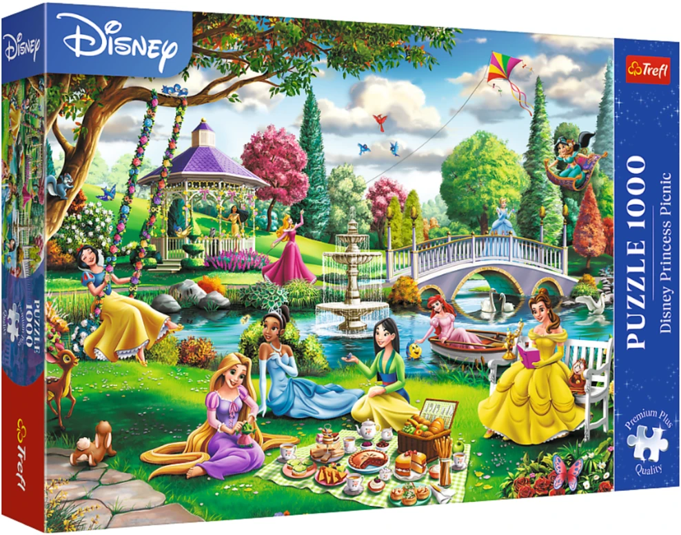 Trefl Dėlionė 1000 vnt. - Disney princesių piknikas