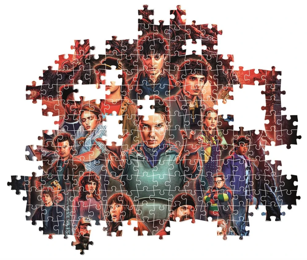 Puzzle Dėlionė Clementoni Stranger Things, 40 cm x 30 cm, 1000 vnt.