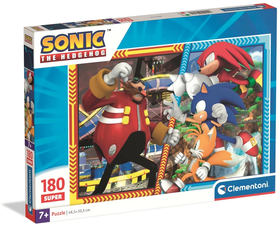 Clementoni Dėlionė 180 vnt. - Sonic