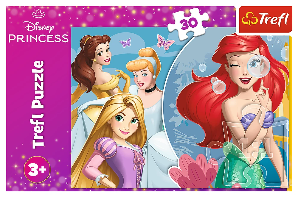 Trefl Dėlionė 30 vnt. - Disney Princesės