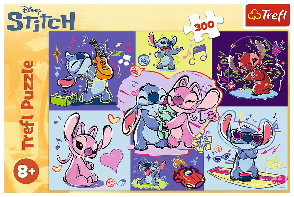 Trefl Dėlionė 300 vnt. - Disney Stičas