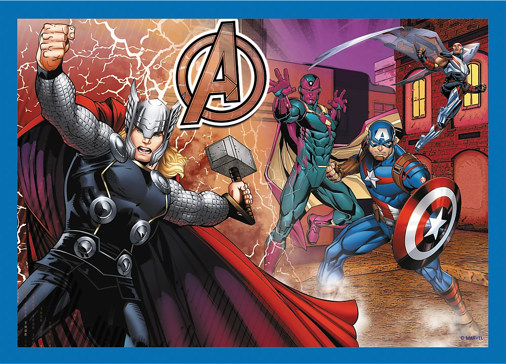 Trefl Dėlionė 207 vnt. - Keršytojai (The Avengers)