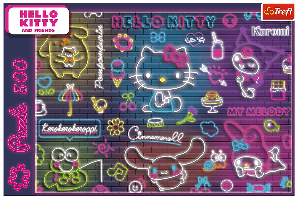 Trefl Dėlionė 500 vnt. - HELLO KITTY