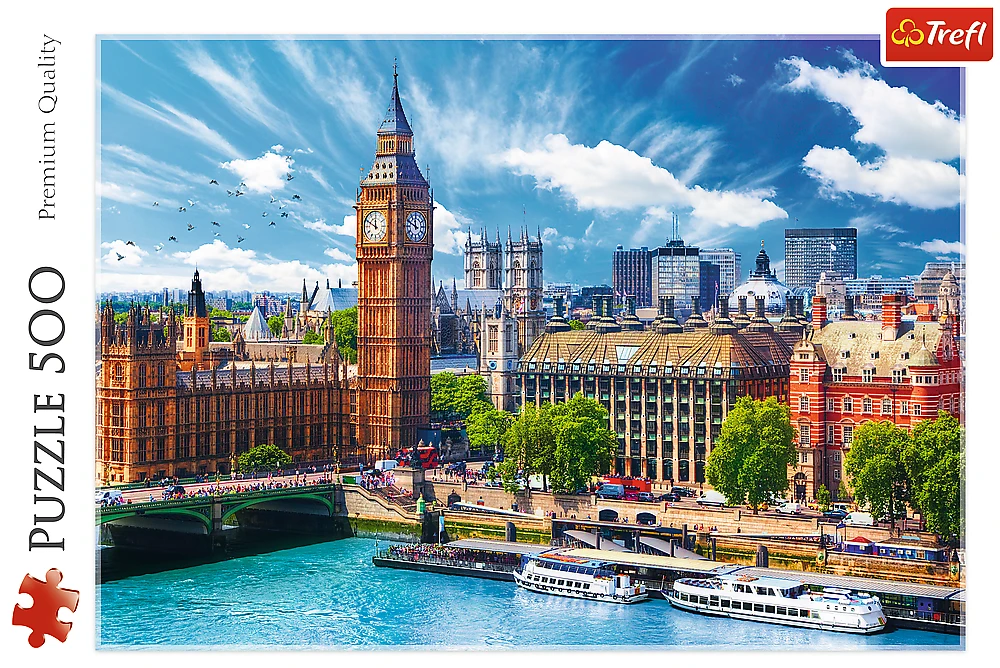 Trefl Dėlionė 500 vnt. - Londonas