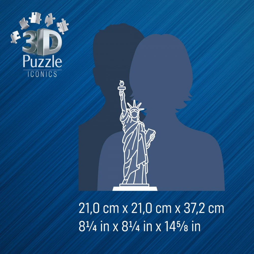 Ravensburger Puzzle Laisvės statulos 3D dėlionė