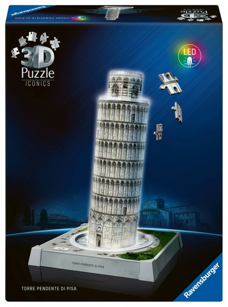 Ravensburger Puzzle Pizos bokšto 3D dėlionė